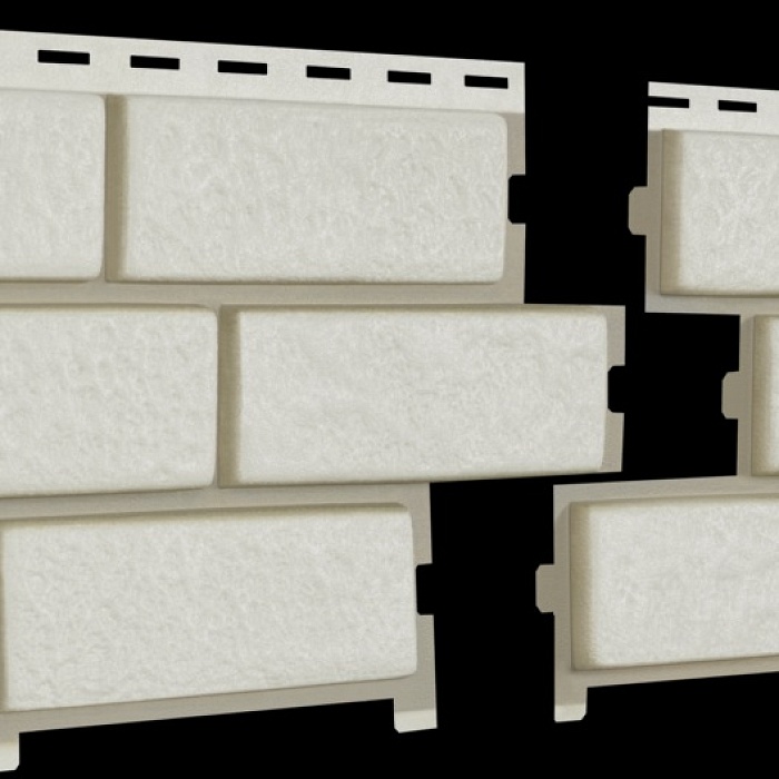 Кирпич белый с декорированным швом